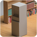 RFID терминал возврата книг для библиотек